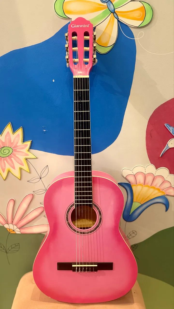 VIOLÃO GIANINNI ROSA - LINDO E CONSERVADO!