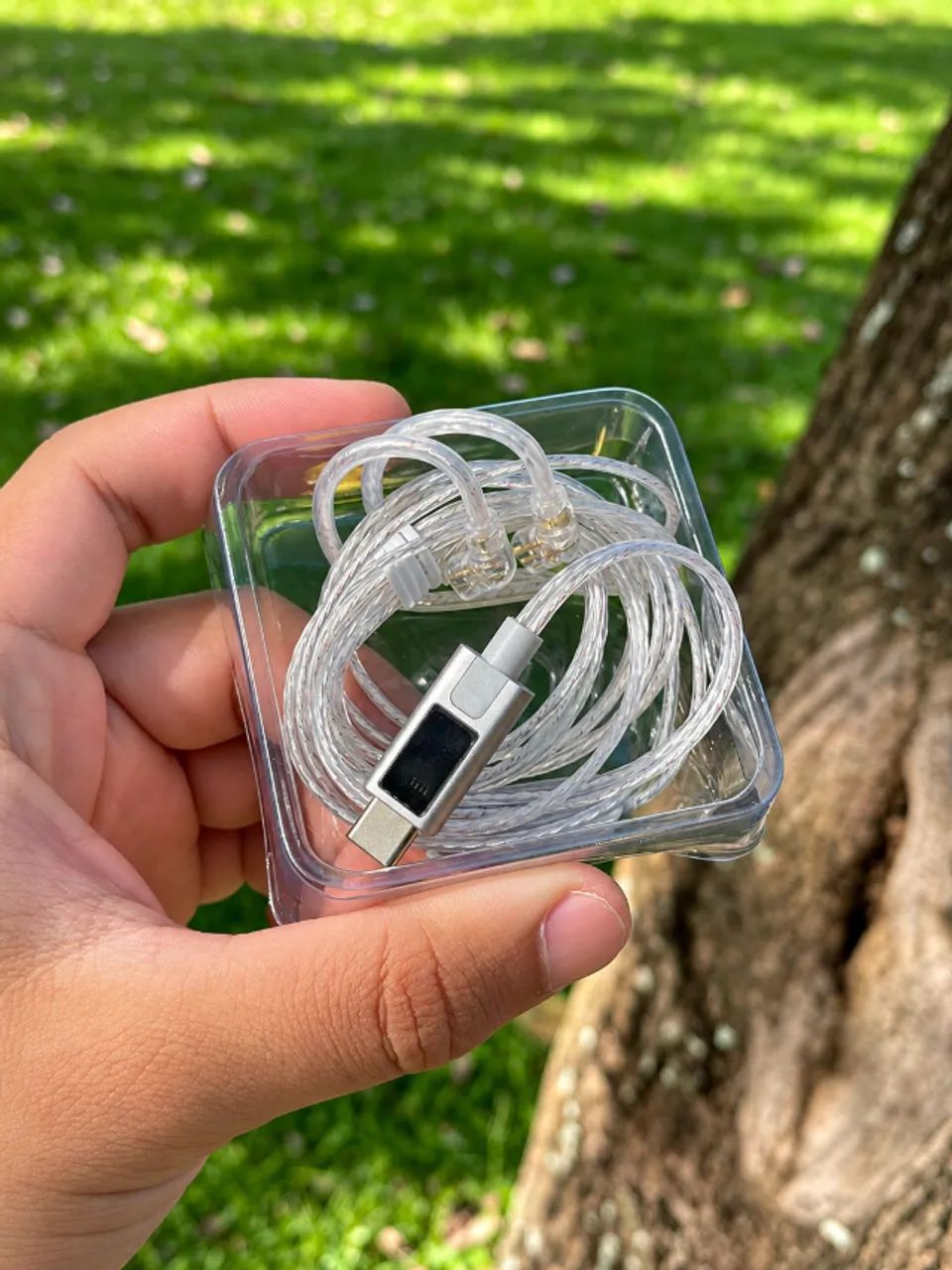 Cabo para Fone KZ M2 com DAC Tipo-C Original Lacrado