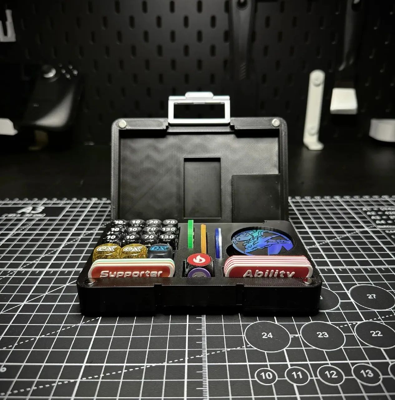PORTA DADOS EQUIPE ROCKET - Foto 2