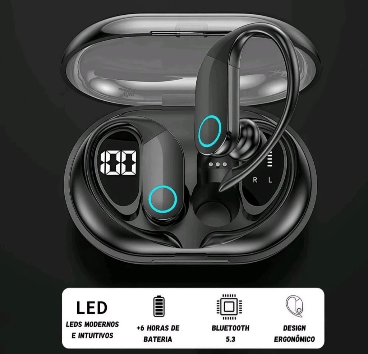 Fone de ouvido bluetooth  - Foto 2