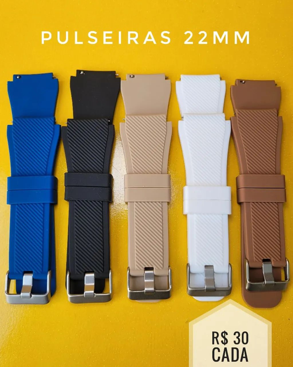 Pulseiras 22mm  Amazfit Stratos Gtr Galaxy watch  - Foto 4