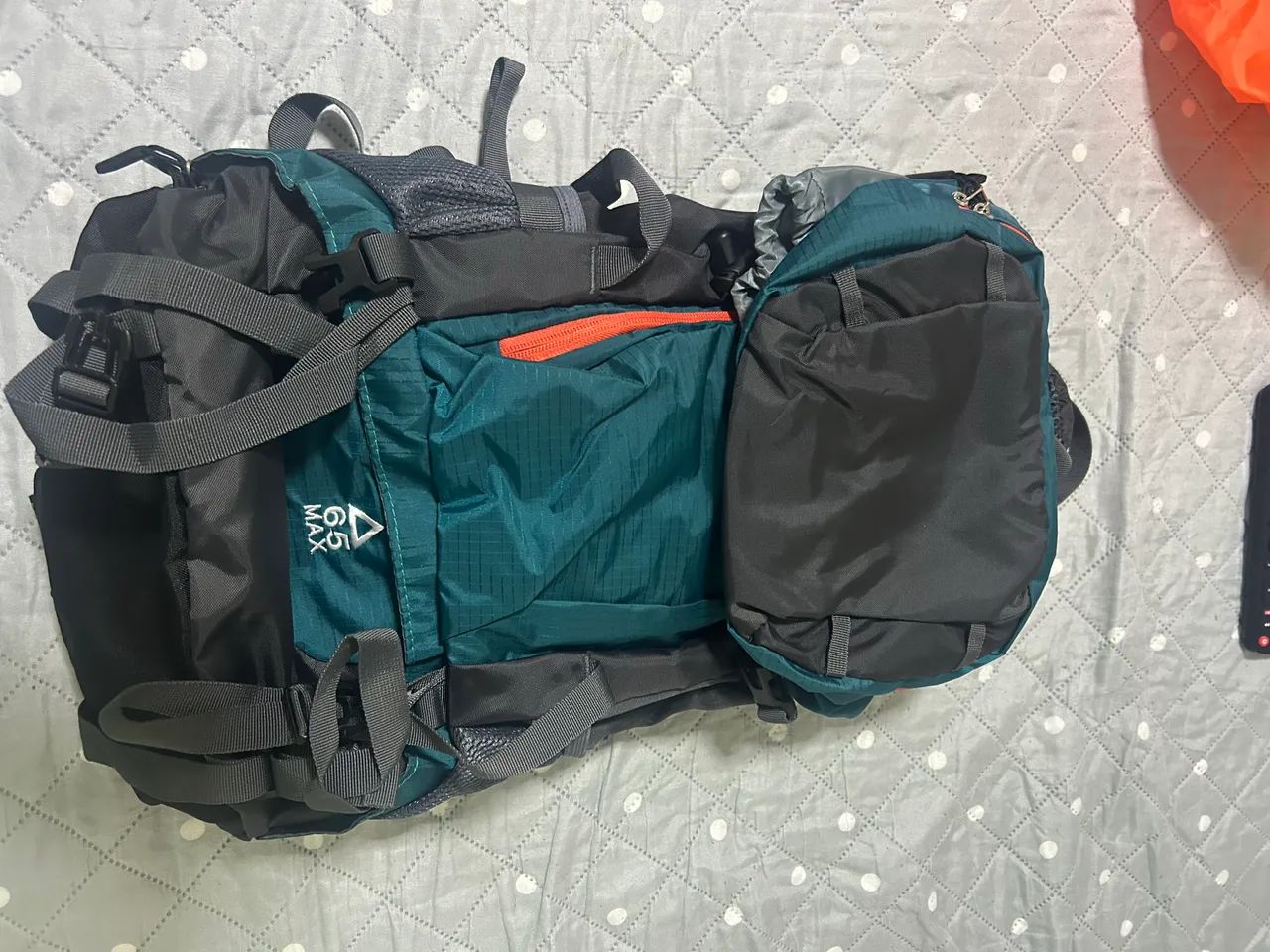 Bolsa Trilha e Saco de Dormir 