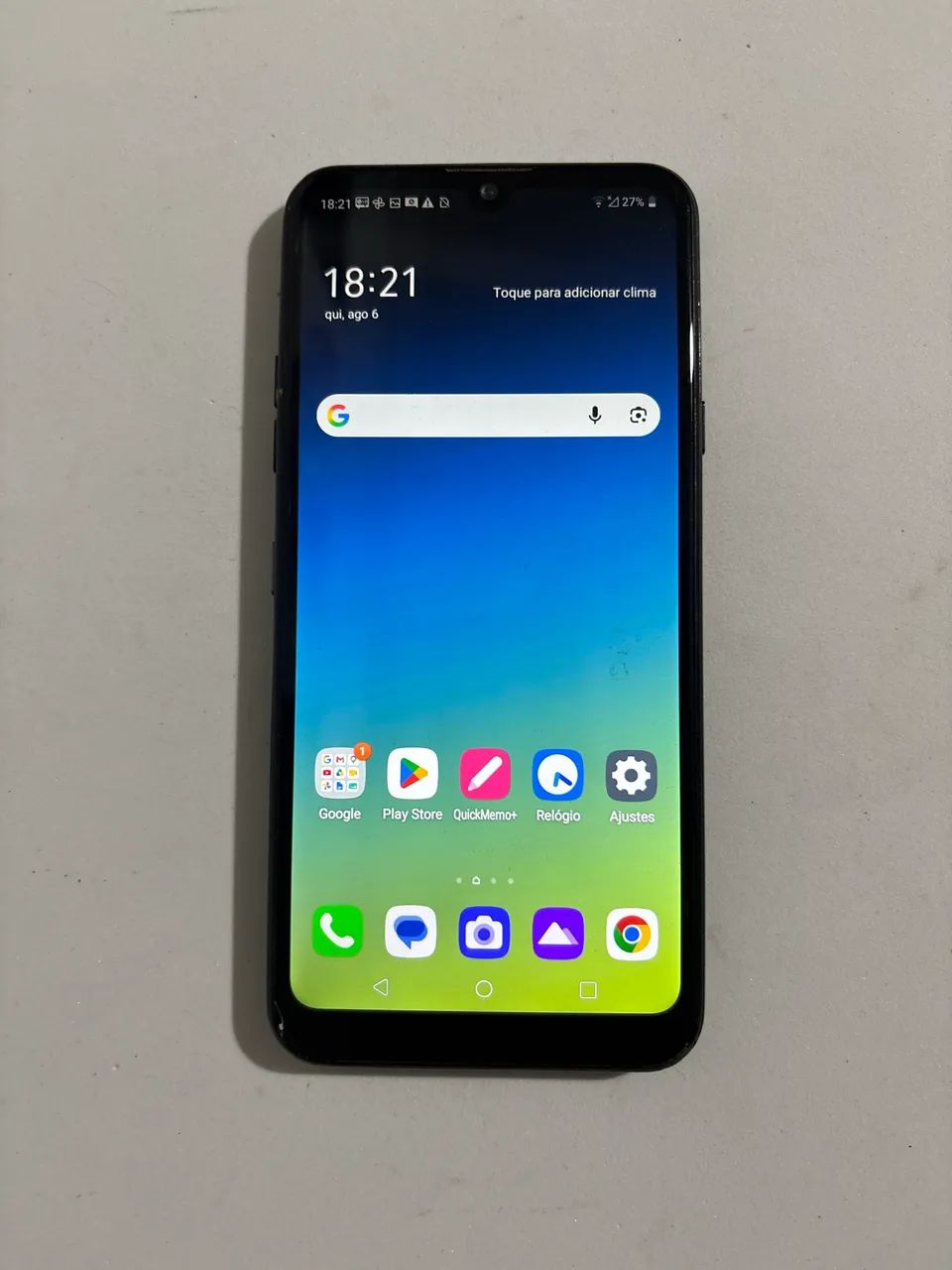 LG K40S Preto 32GB