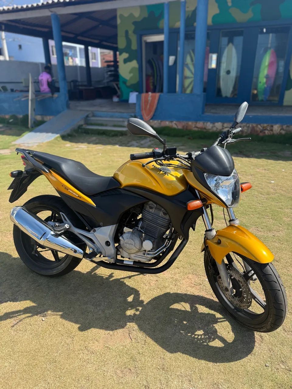 CB 300r Dourada - Foto 3