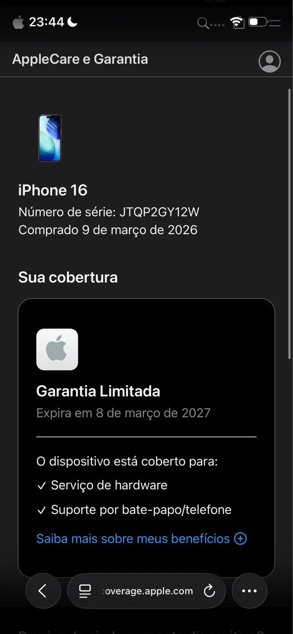 iPhone 16 Rosa 128Gb Novo  - Foto 4