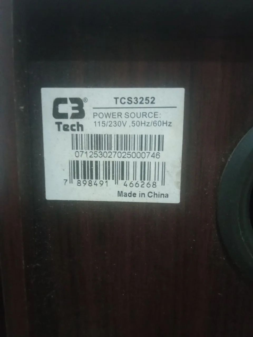 Caixas de som 2.1 C3 Tech TCS3252 (COM DEFEITO!) - Foto 3