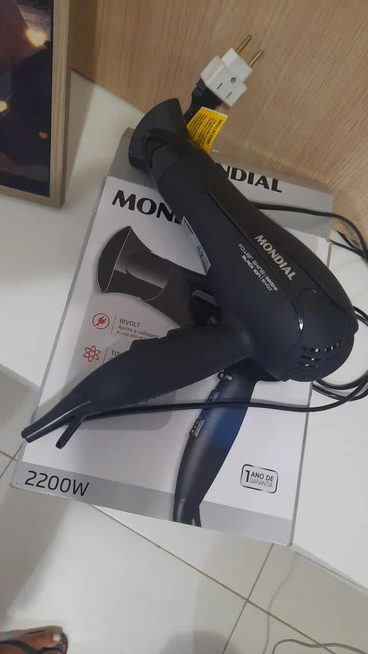 Vendo secador de cabelo novo - Foto 2