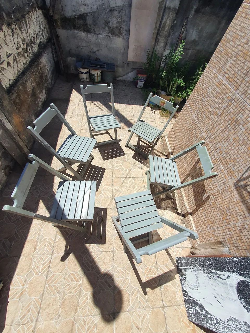 Conjunto de mesas e cadeiras - Foto 4