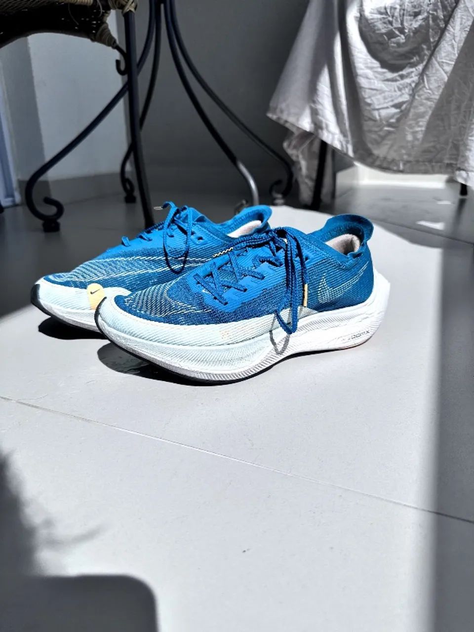 Tênis de Corrida Nike Vaporfly ZoomX Next %2 Tam 39 Original Placa