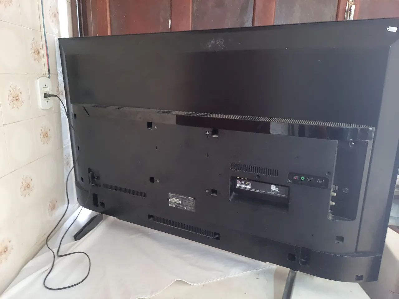 Smart Tv Led 55 Polegadas Sony Kd-55x755F Ultra HD 4K Com Defeito de Tela! - Foto 2