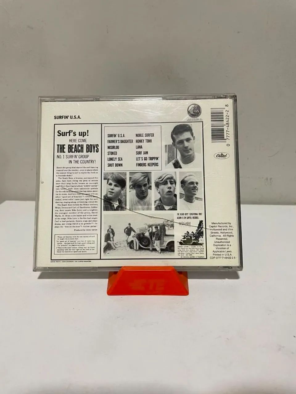 CD The Beach Boys - Surfin' U.S.A. (Importado EUA / Capitol Records) - Foto 3