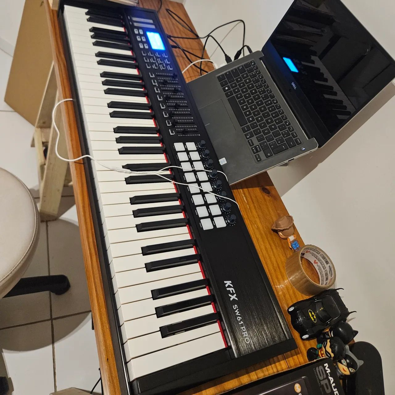 Teclado Controlador KFX SW61 PRO