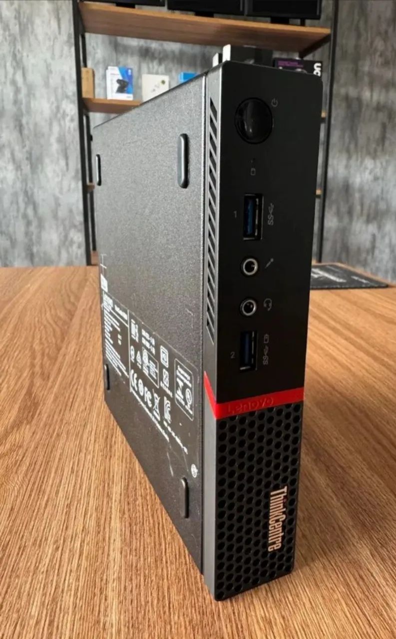 Mini pc lenovo i3 6ª com ssd 120GB  - Foto 3