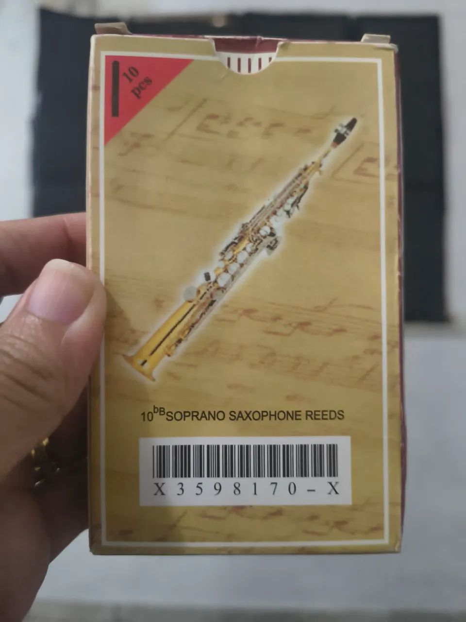 Palheta para sax soprano