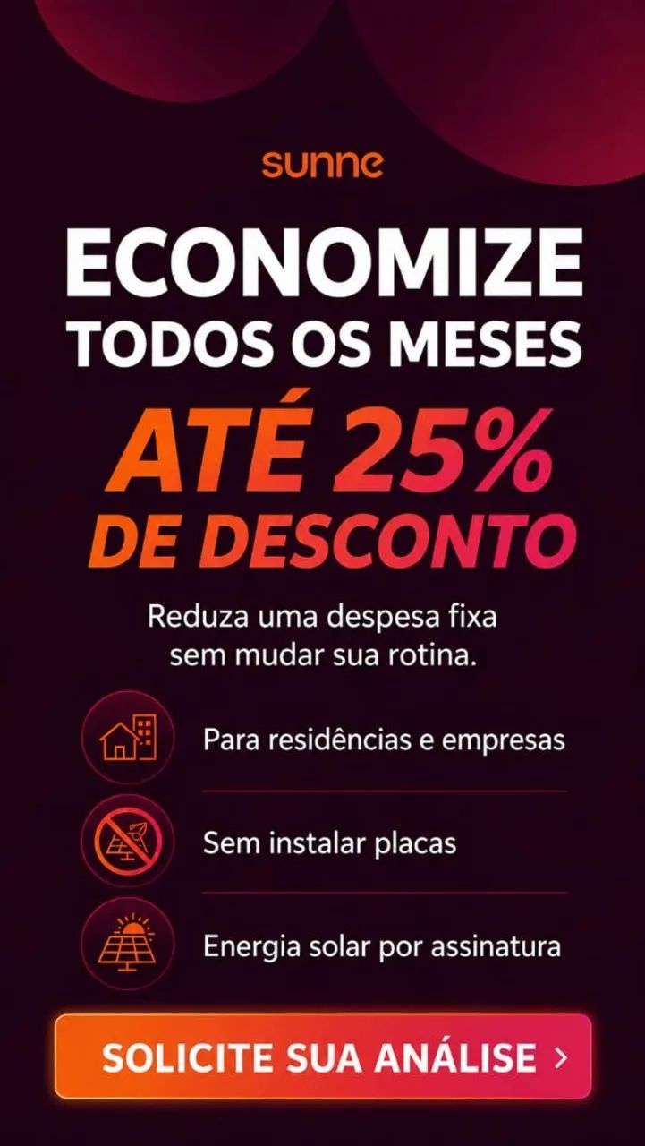 Energia por assinatura, desconto na sua conta de até 24% - Foto 6