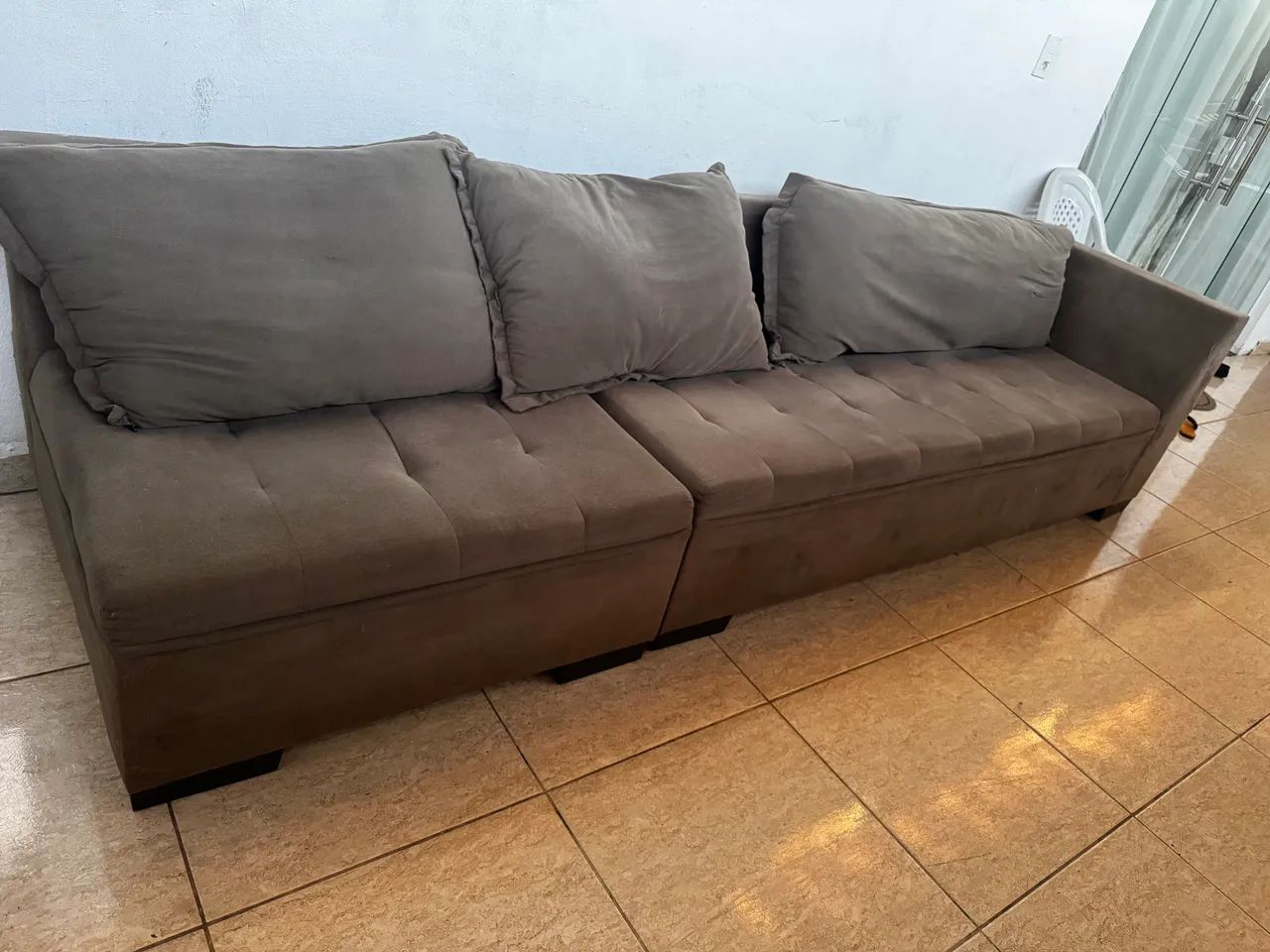 Sofá grande  completo  - Foto 4