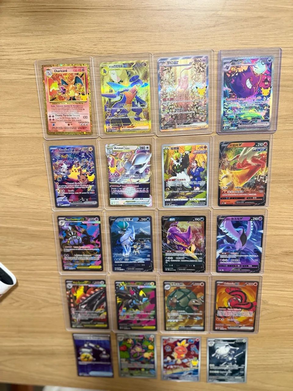 Coleção Pokémon charizard , gengar 
