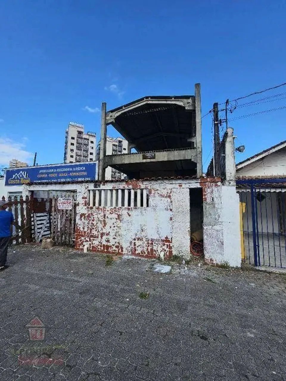 Terreno com galpão à venda na Avenida Kennedy 187 m² por R$ 1.500.000 Tupi Praia Grande SP - Foto 7