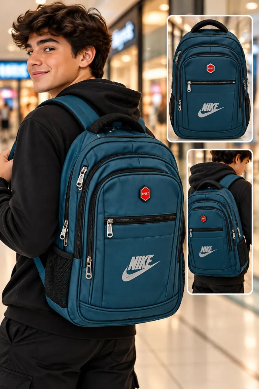 Mochila Grande multiuso Escolar - Foto 2