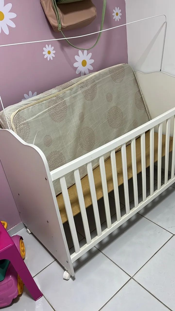 Berço de bebê seminovo  - Foto 5