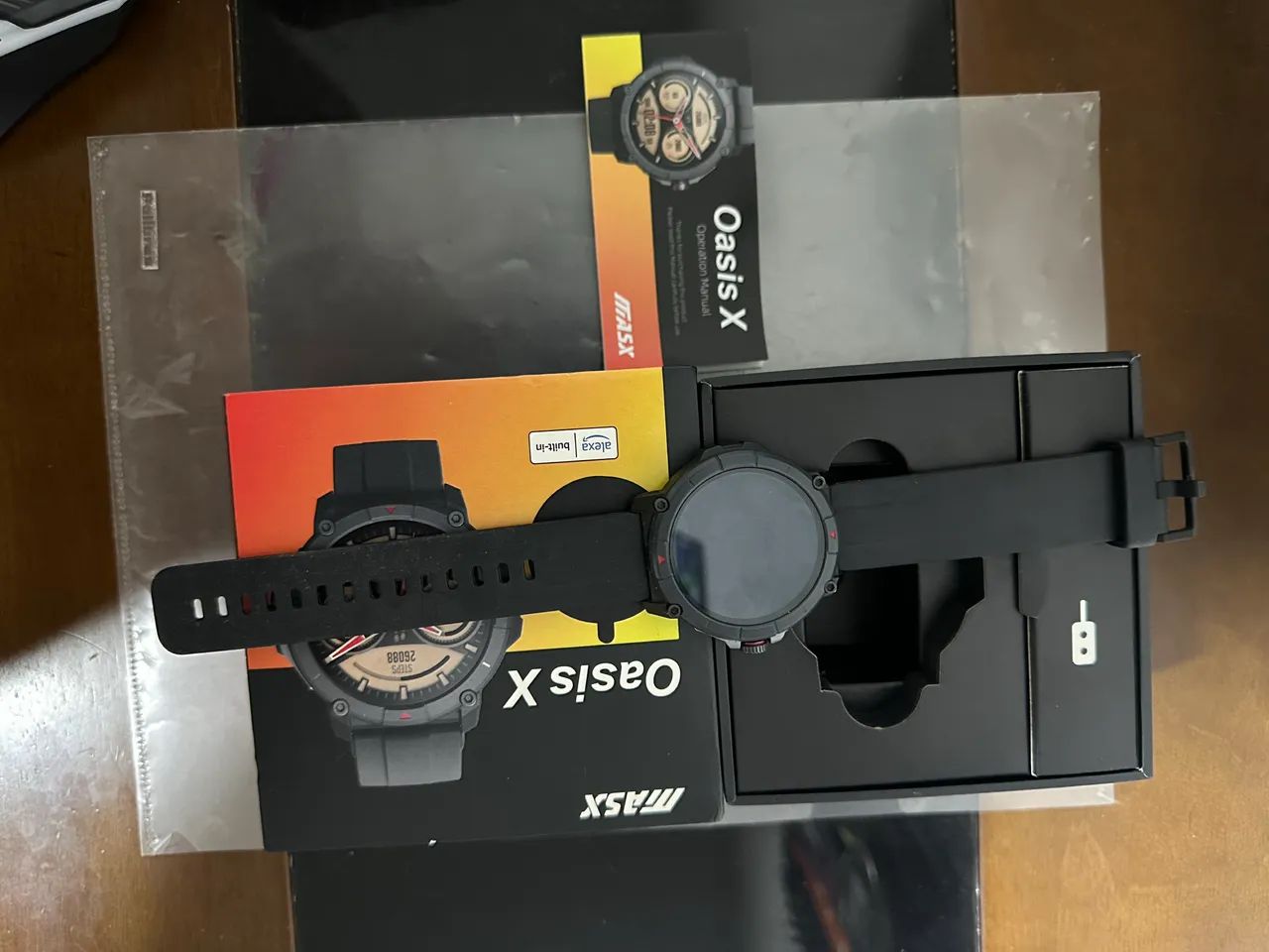     Smartwatch MASX Oasis X GPS Alexa Bluetooth Android e iPhone - Foto 3