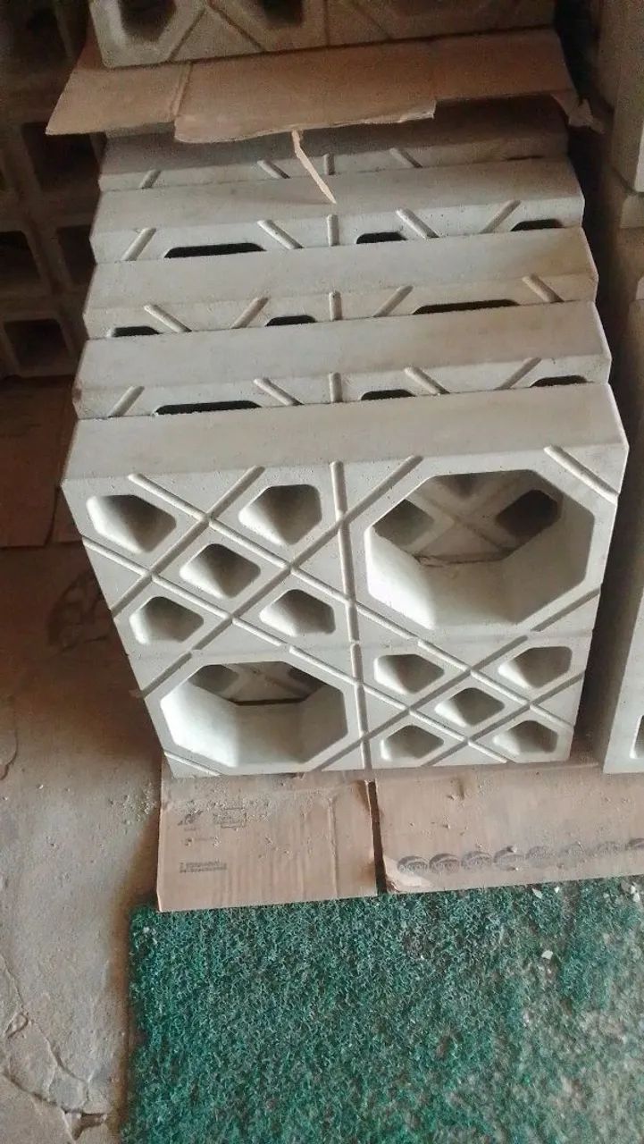 Blocos de ventilação cobogó e pingadeiras  - Foto 4