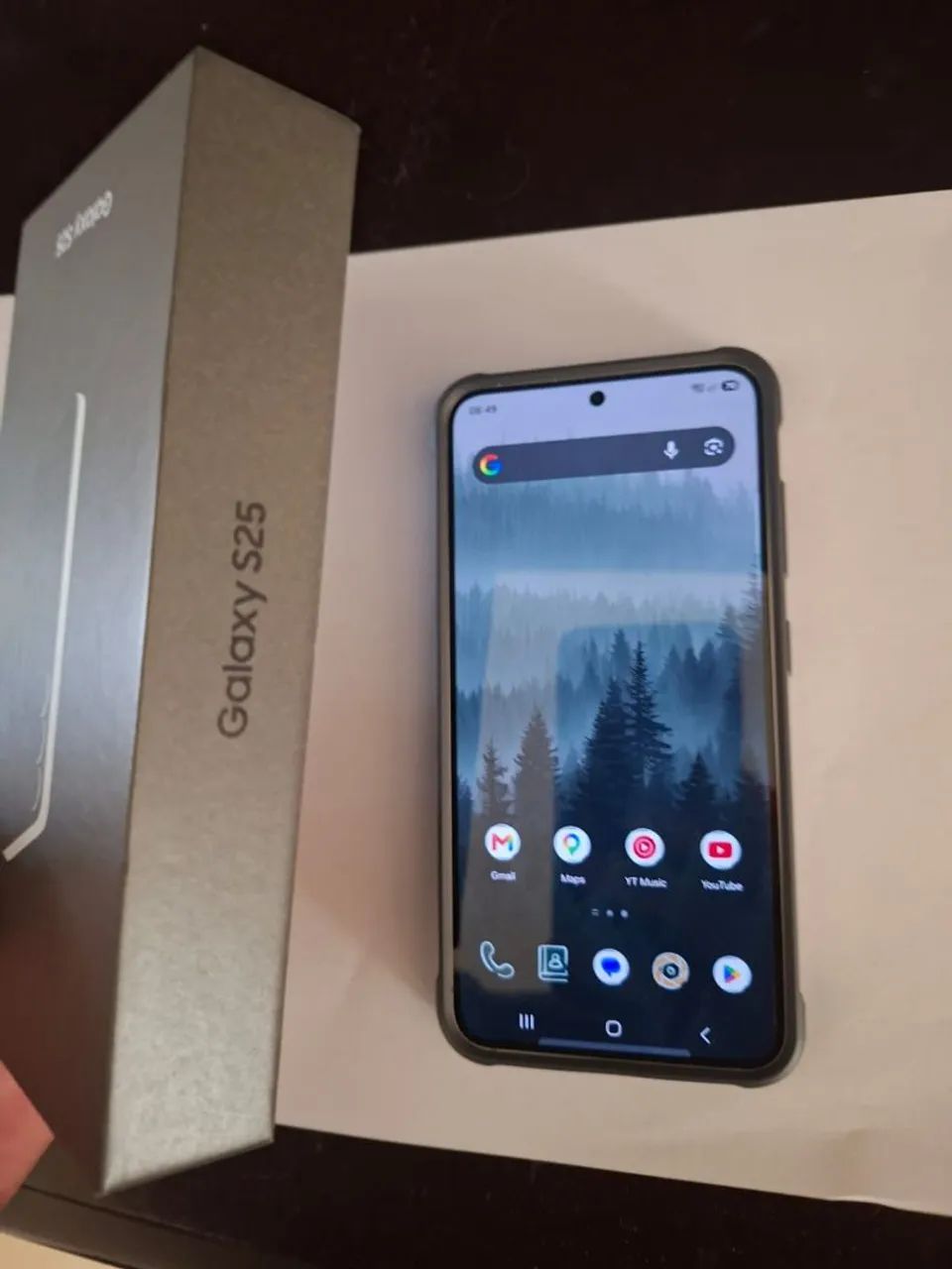Samsung S25 256GB novo