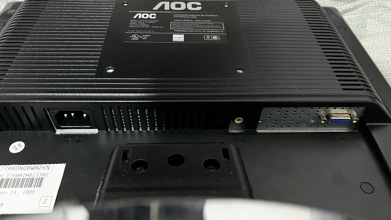 Monitor AOC 17? polegadas 60hz - Foto 4