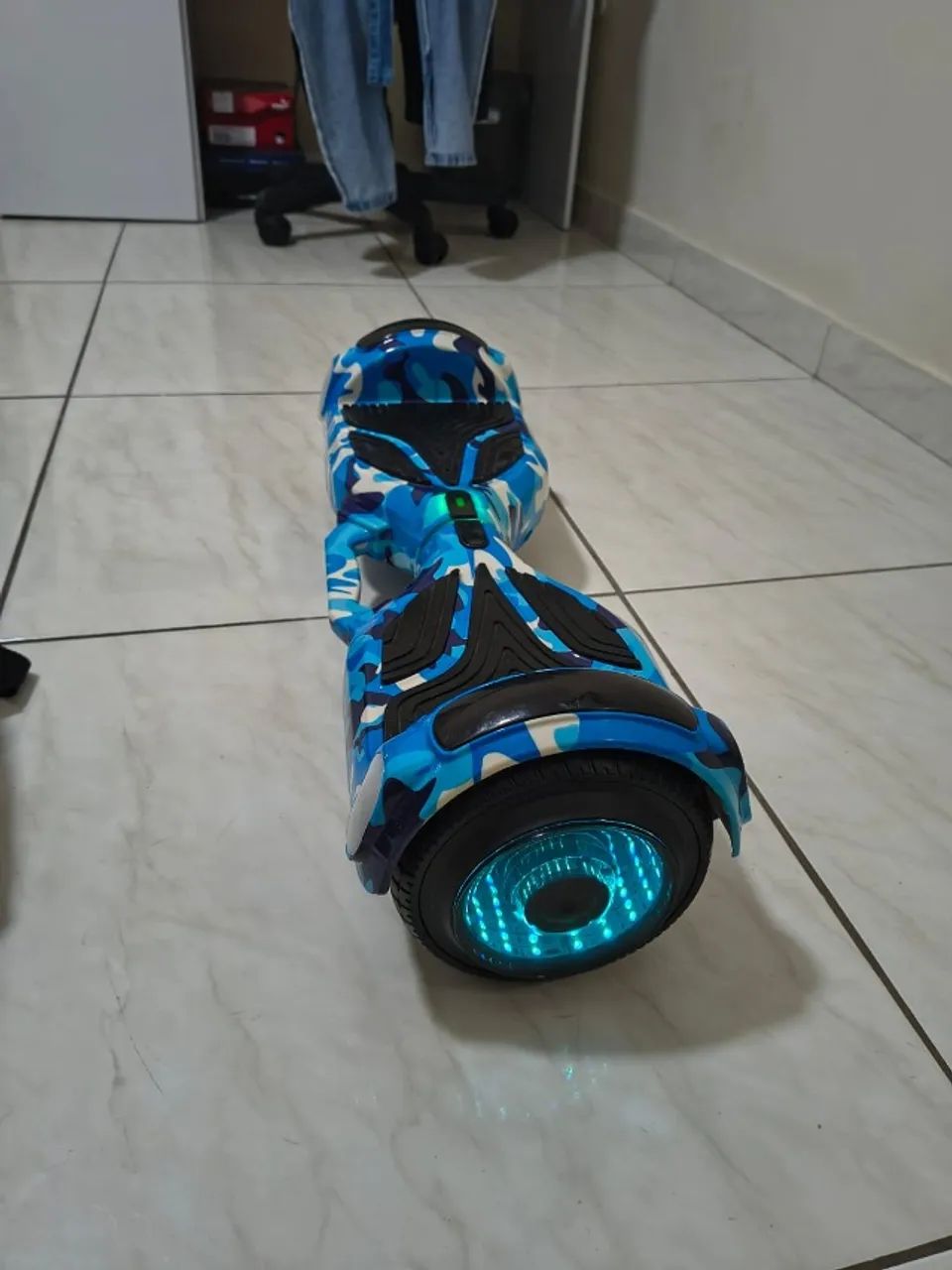 Hoverboard Skate Elétrico  Com Bluetooth Led (Usado- semi novo) - Foto 4