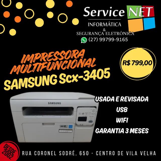 Impressora Samsung Multifuncional