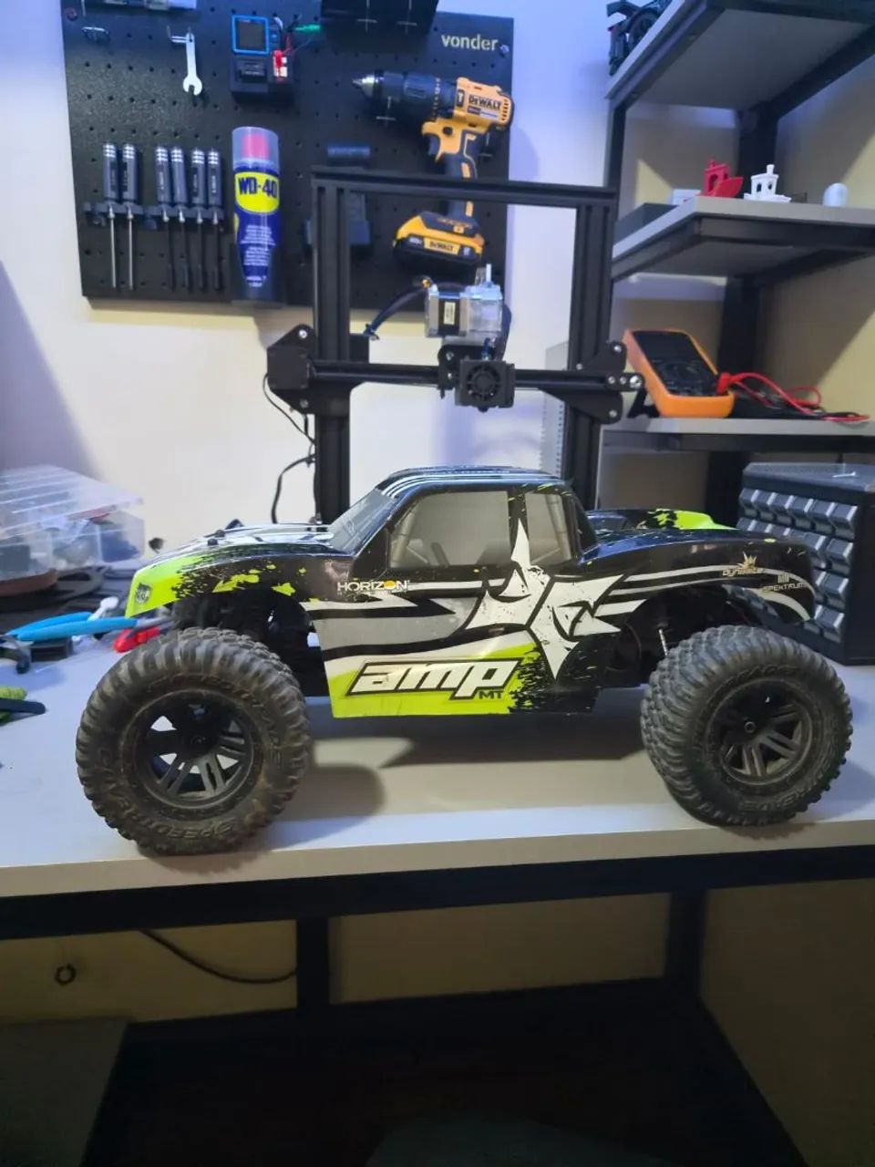 Automodelo 1/10 2wd Horizon Hobby ECX AMP MT - Foto 2