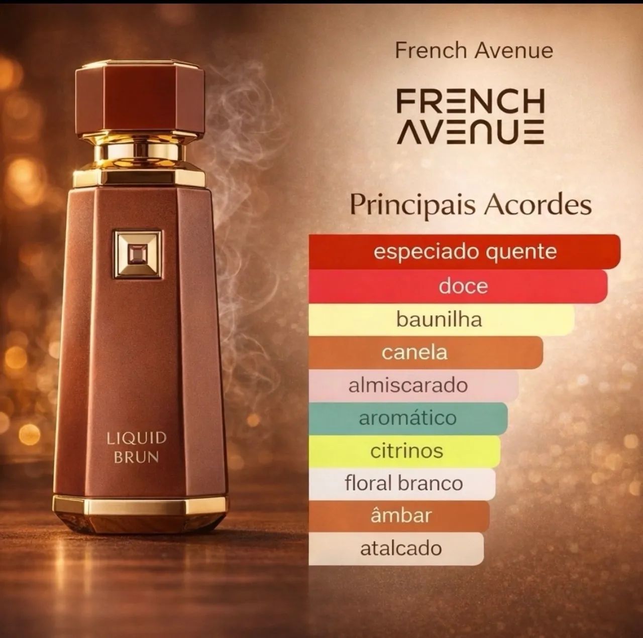 French Avenue Liquid Brun - Foto 2