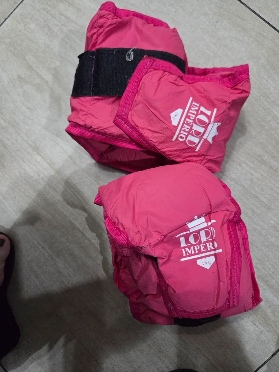 Par de Peso de perna 2 kg novos
