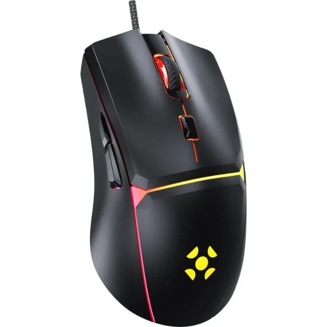 Mouse Gamer 12.800 Dpi Programável Crusader Fortrek *ENTREGA GRÁTIS* - Foto 3