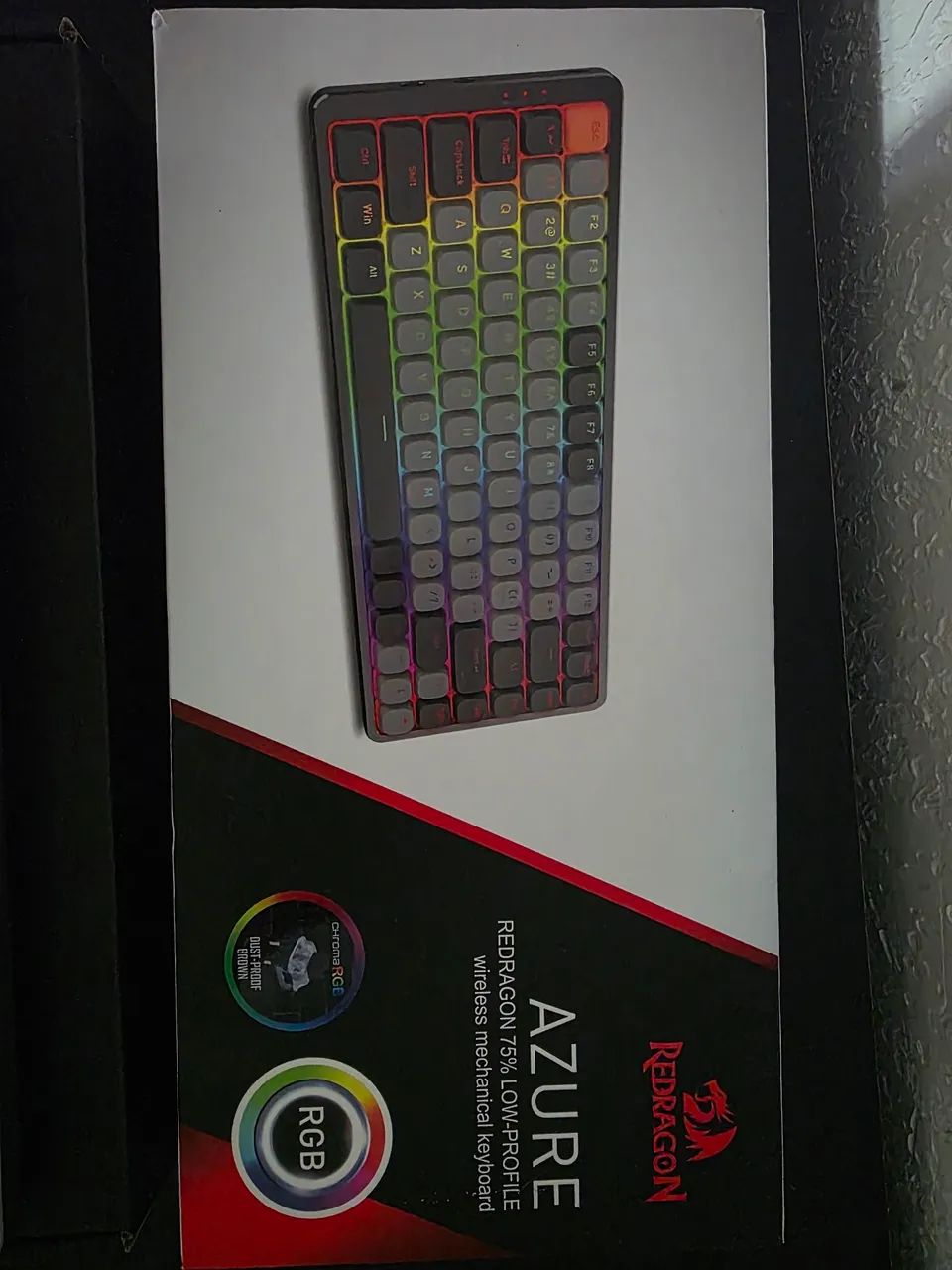 Teclado Redragon Azure 75% low-profile - Foto 2
