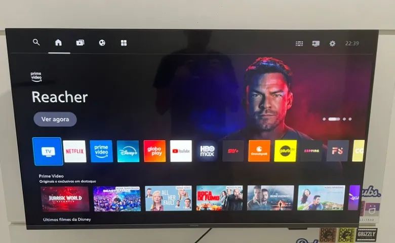 TV Philips 43" Smart Full HD NOVA - Pouquíssimo Uso