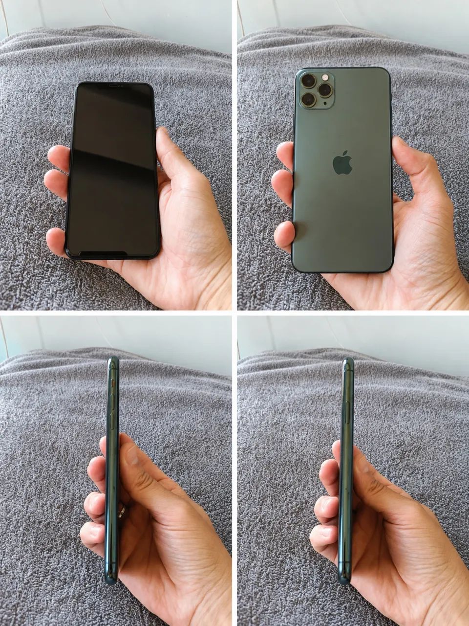 iPhone 11 Pro Max 512GB Verde Midnight, Passo cartão 