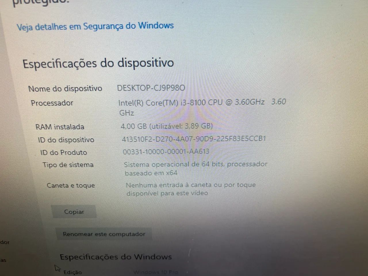 Pc para estudo i3 8100 DDr 4 - Foto 5