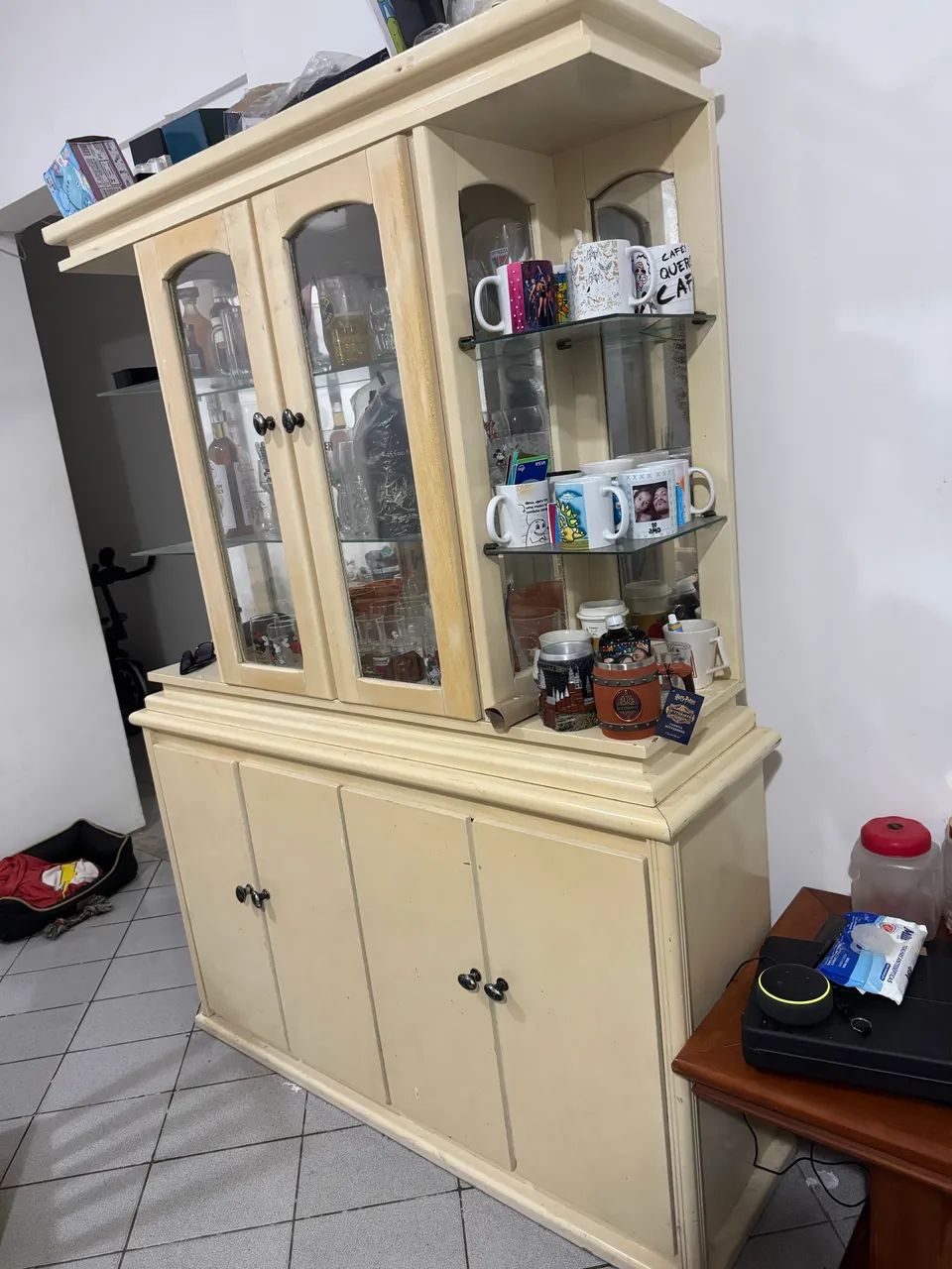 Conjunto mesa e cristaleira  - Foto 2