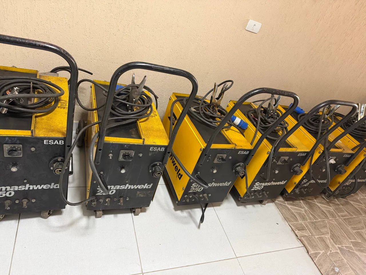 Máquina de solda Mig esab Smashweld 250 - Foto 4