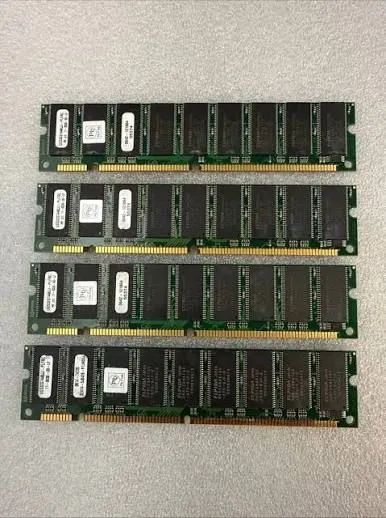 2 memórias PC133 256MB Testadas PC-133 