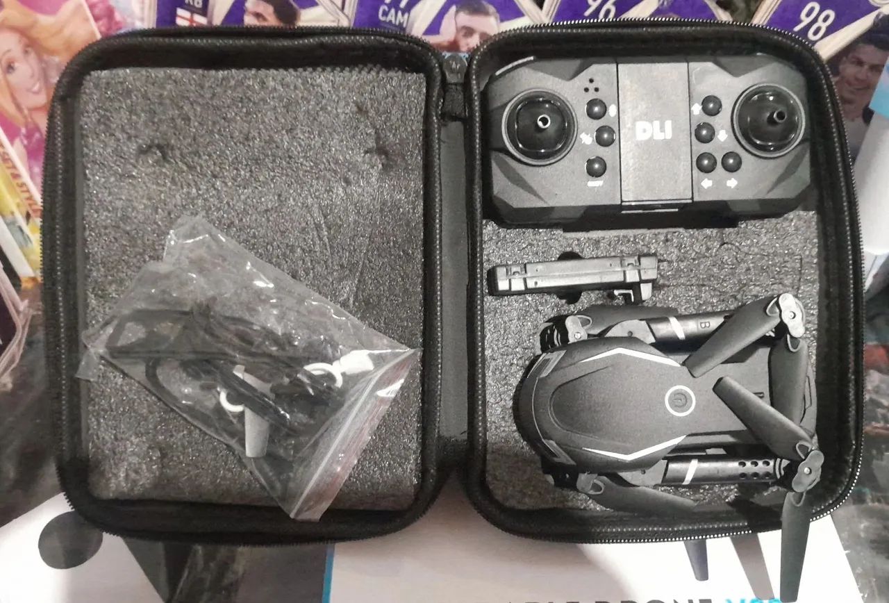 Drone V88 8k câmera dupla para evitar obstáculos  - Foto 4
