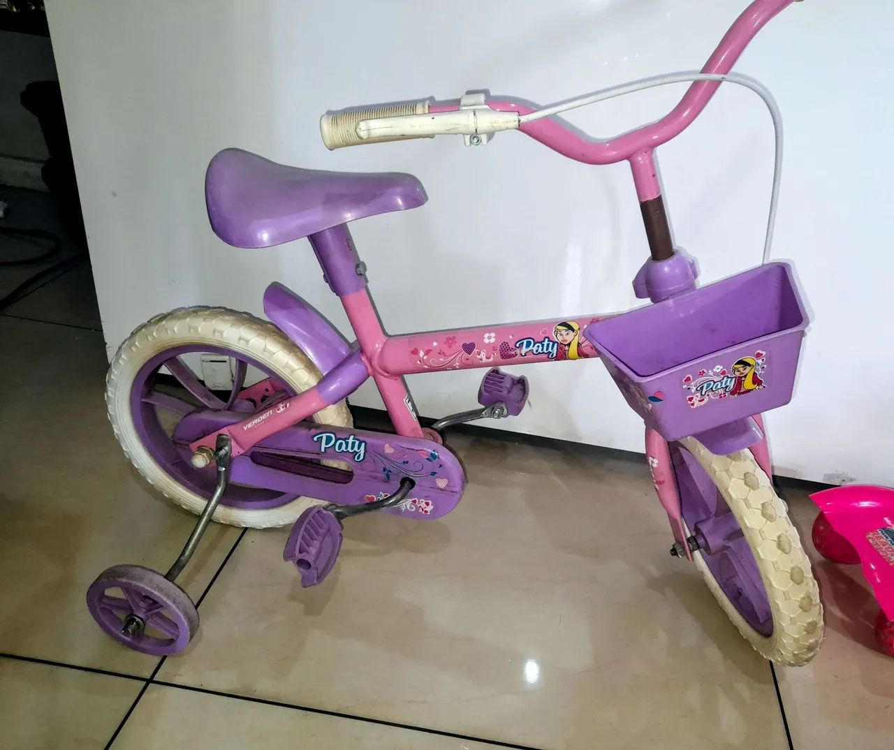 Bicicleta infantil feminina 