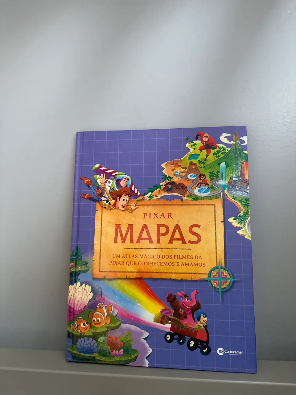 Livro Mapas da pixar 