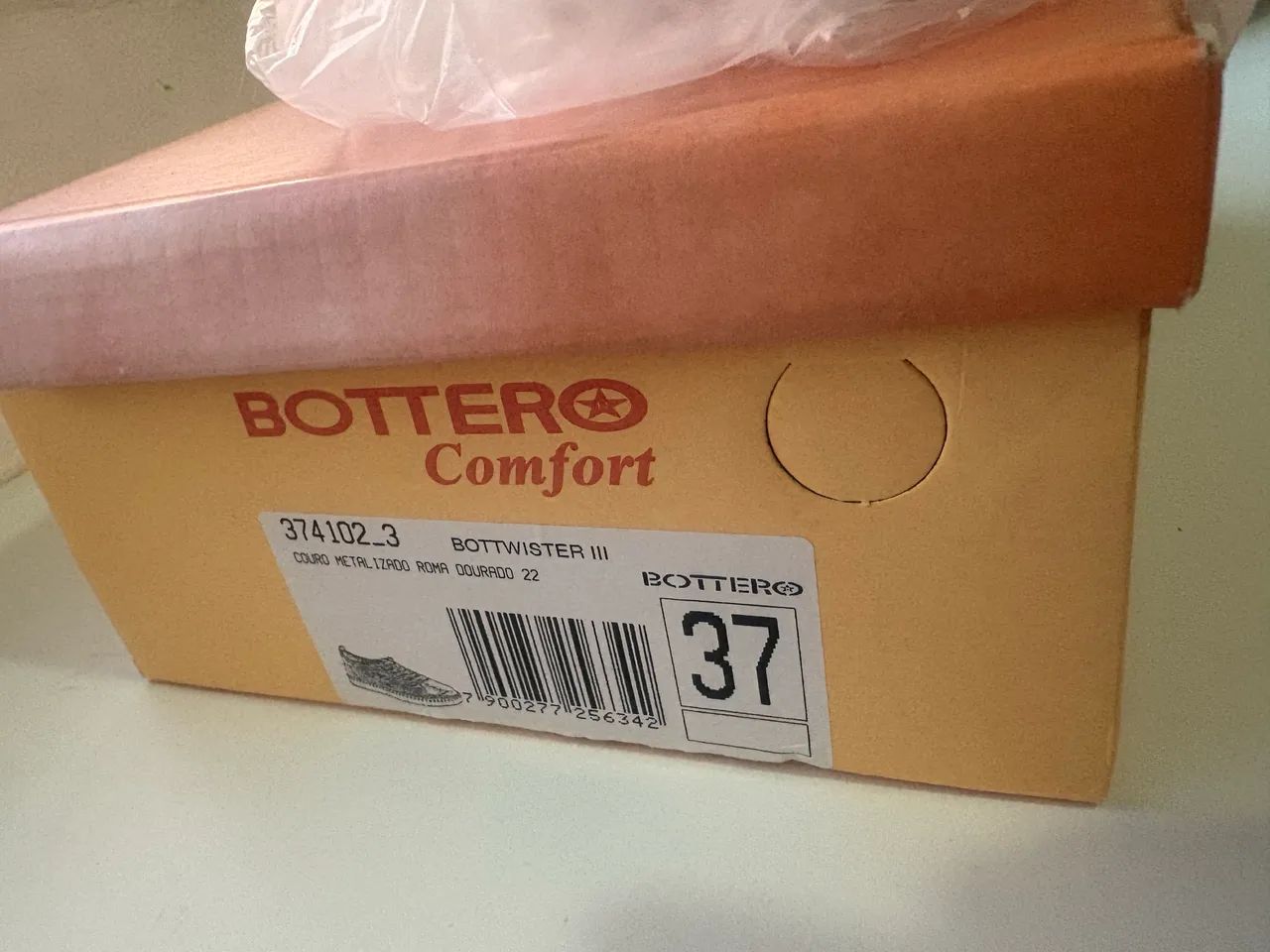 Tênis Bottero couro N37 - Foto 2