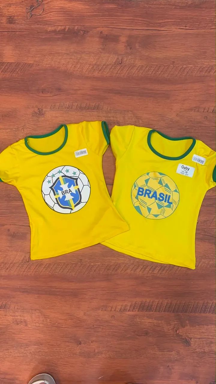 Camisa brasil e conjunto infantil e juvenil  - Foto 5