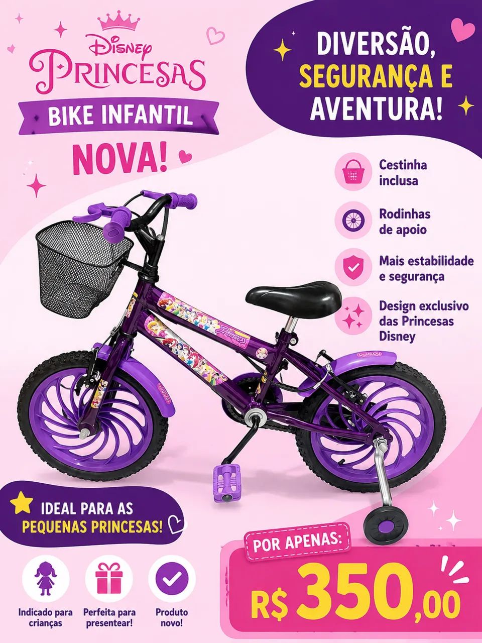 Vendo Bicicleta infantil 