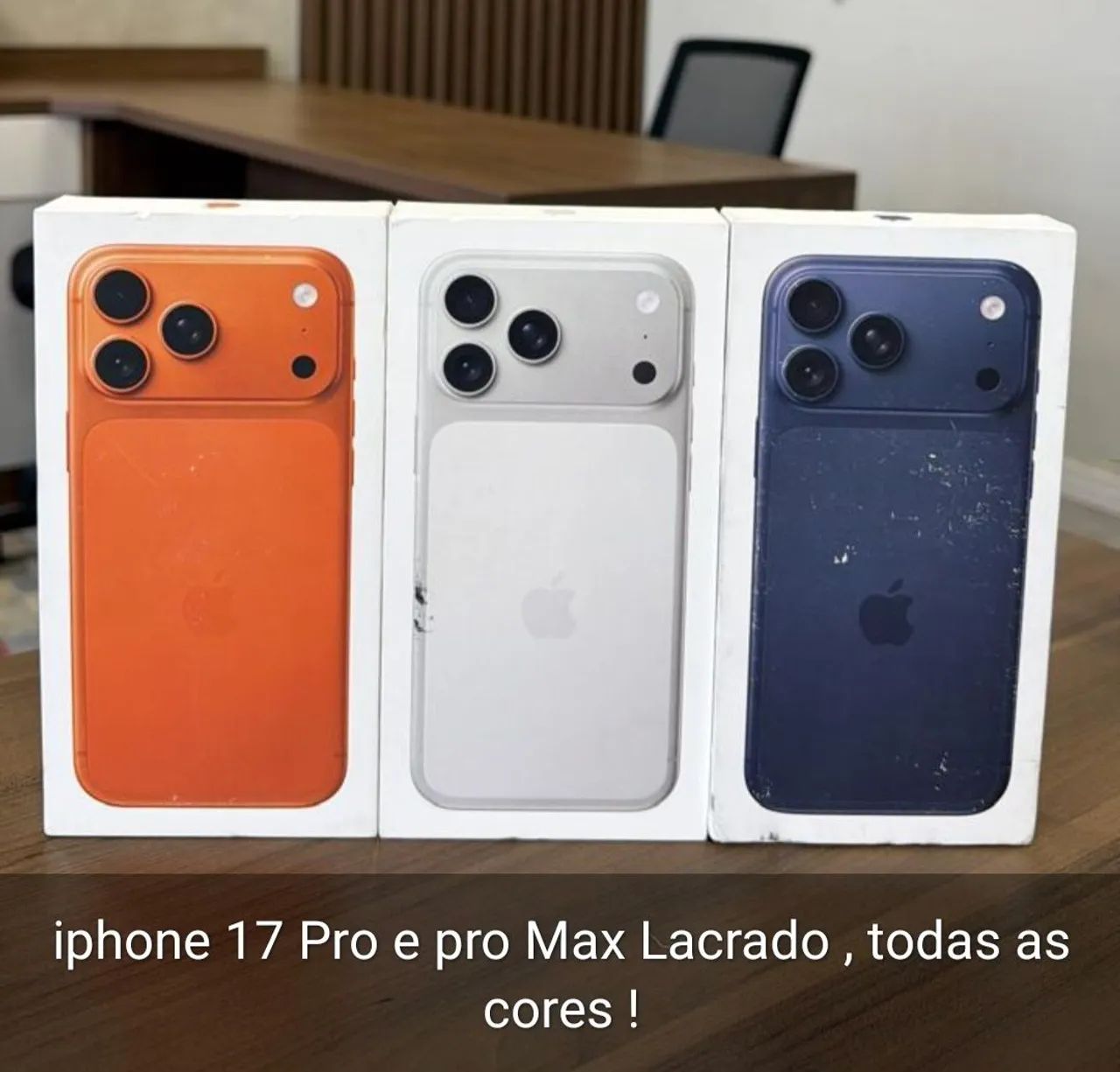 17 Pro Max 256GB Lacrado 