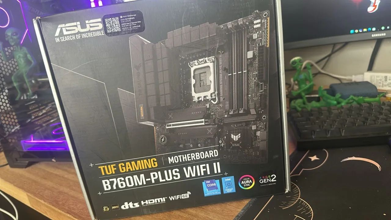 PLACA MAE TUF GAMING B760M-PLUS WIFI II DDR5 - Foto 3