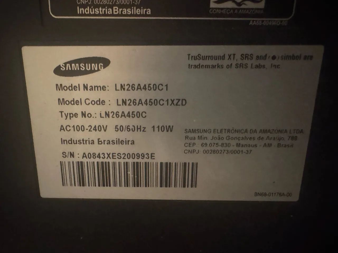Esta TV tem 26 polegadas Samsung - Foto 4